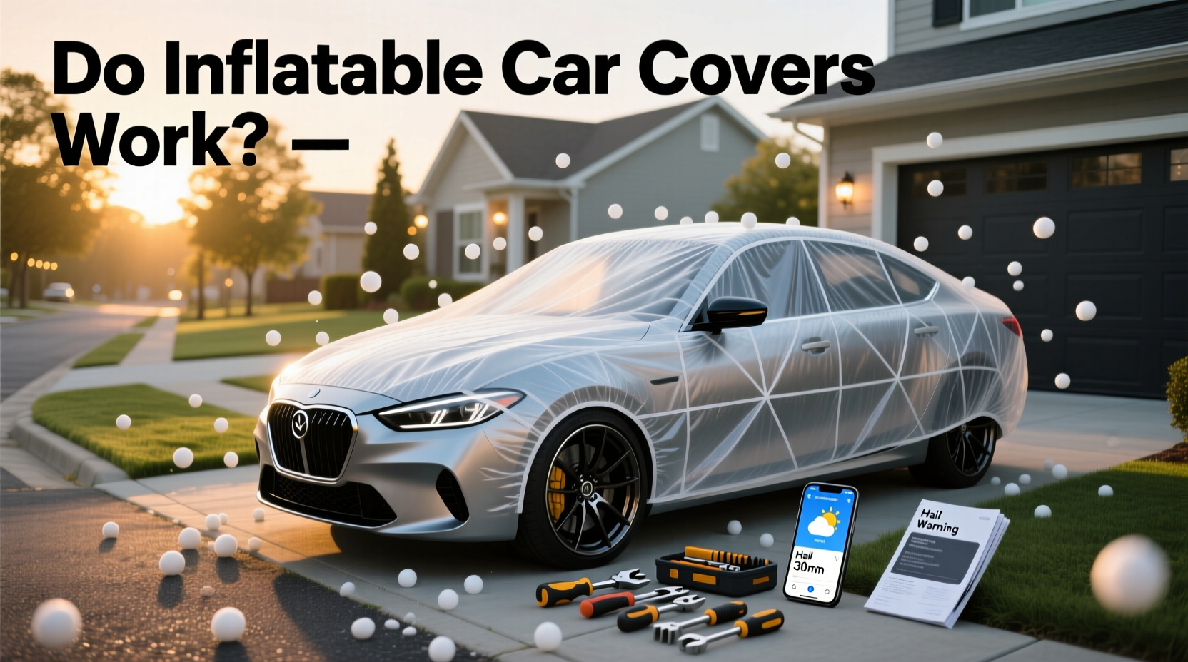 How to Choose Inflatable Hail Proof Car Cover, Do They Work? Buying Guide