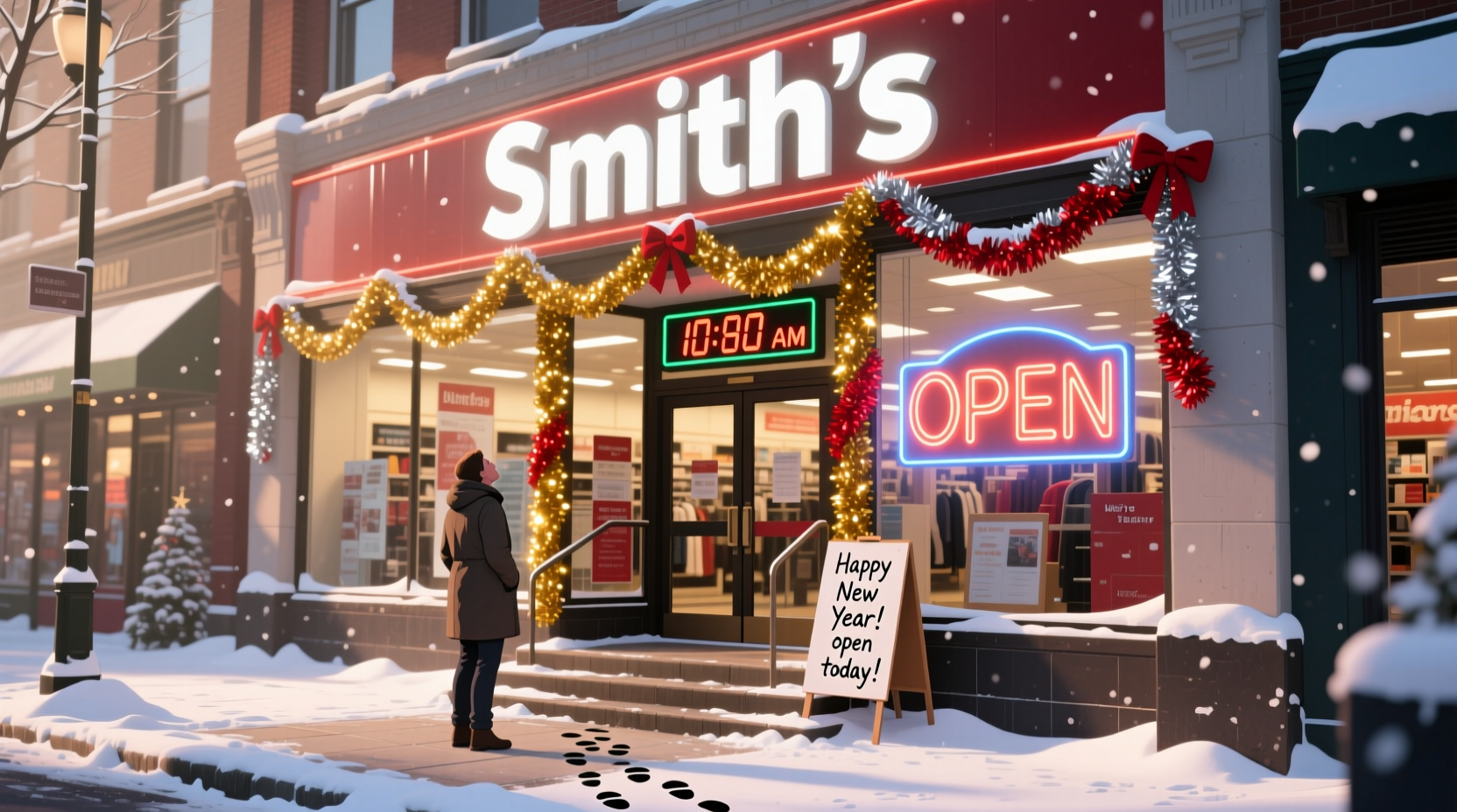 is smiths open on new years day