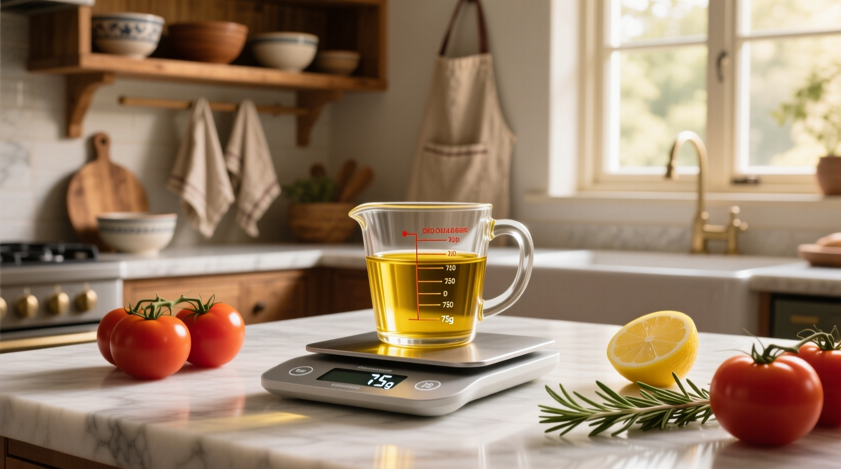 1/3 cup olive oil in grams conversion