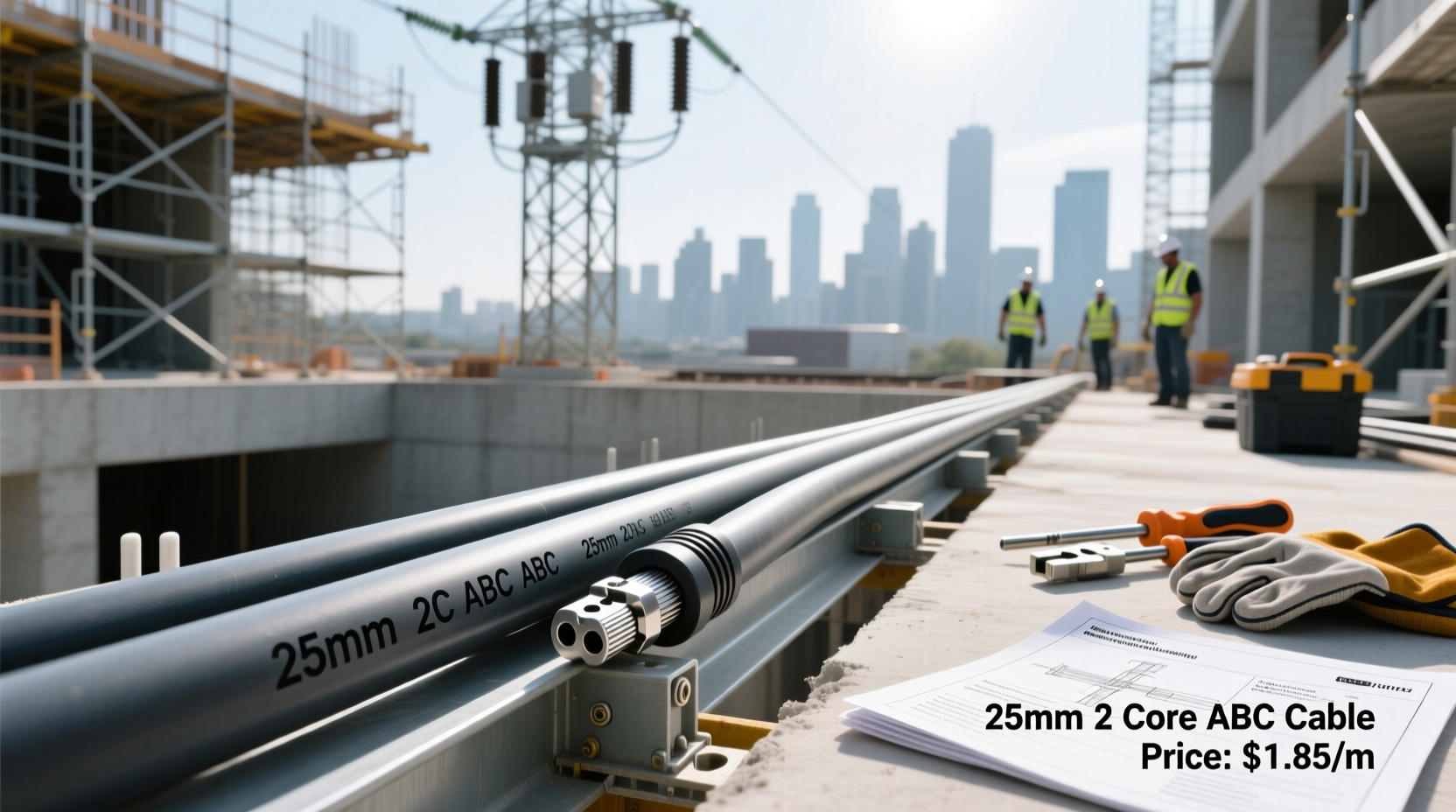 25mm 2 core abc cable price guide