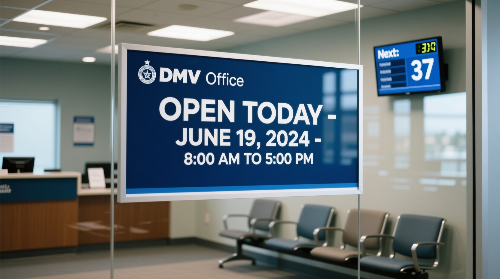 is the dmv open on june 19th