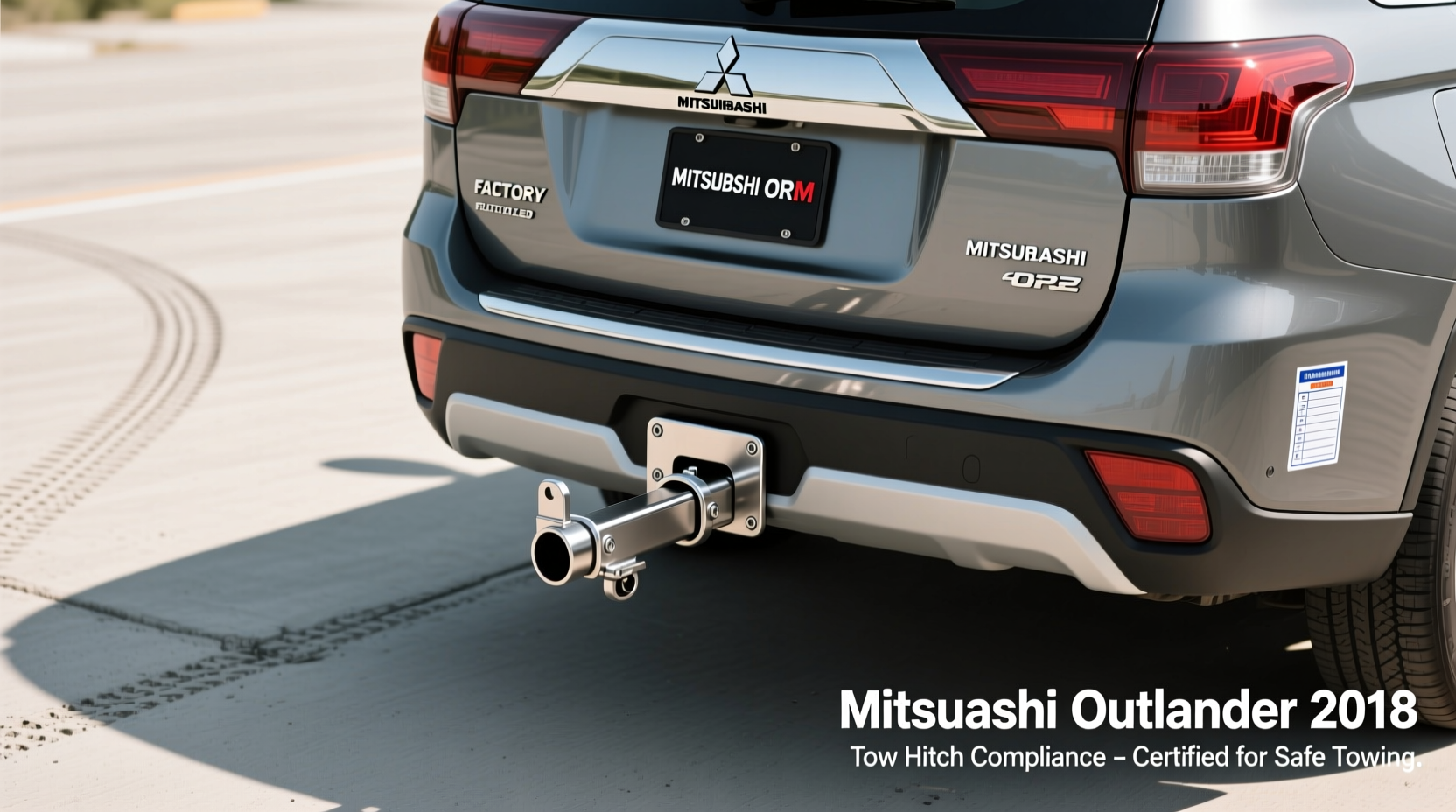 outlander 2018 tow hitch compliance