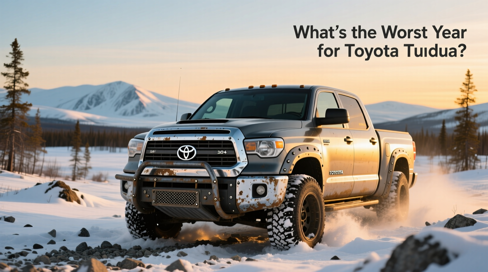 How to Choose Tundra Engine Guard, What's the Worst Year for Toyota Tundra?