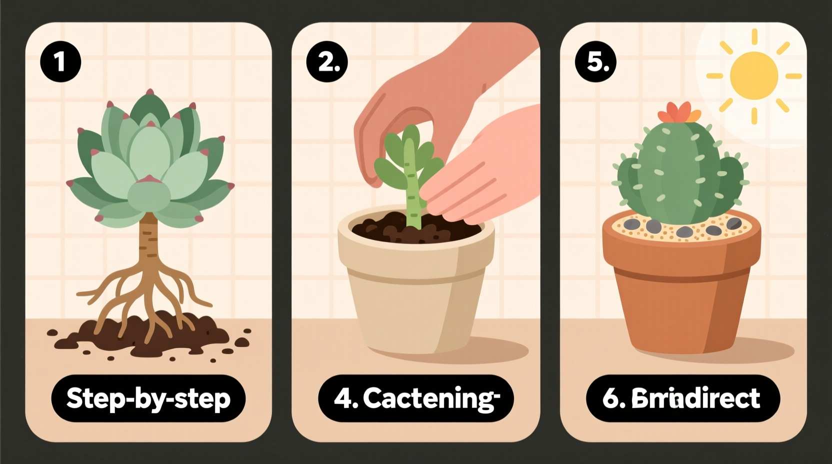 how do i plant succulents