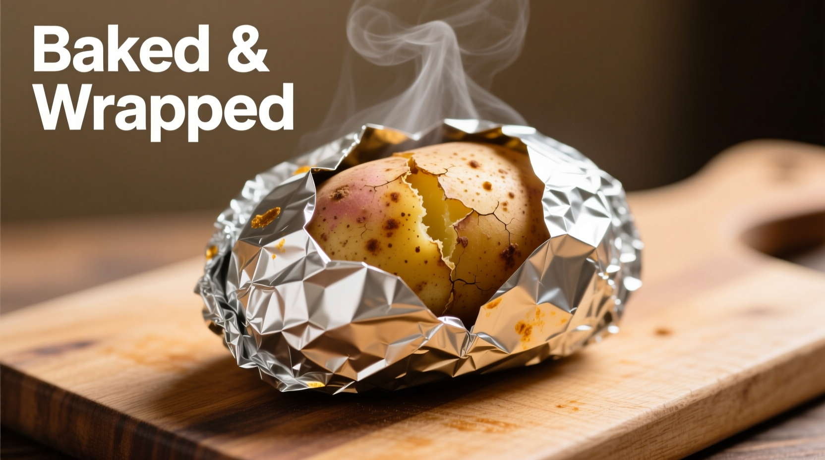 baked potato aluminum foil