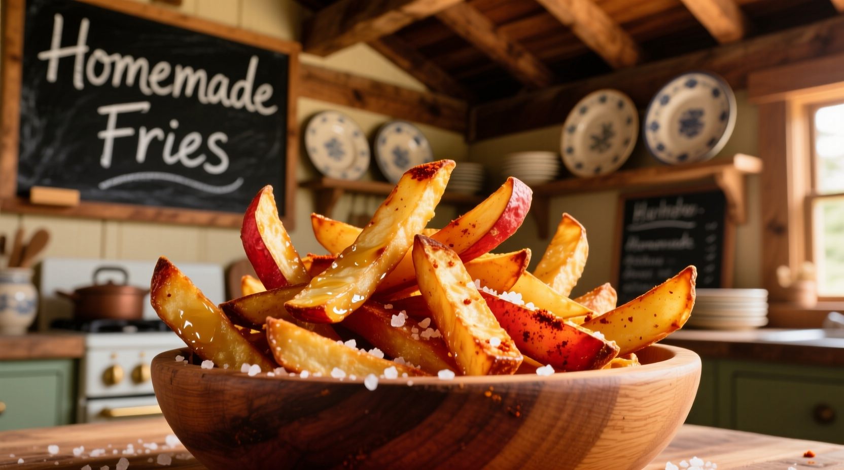 red potato fries