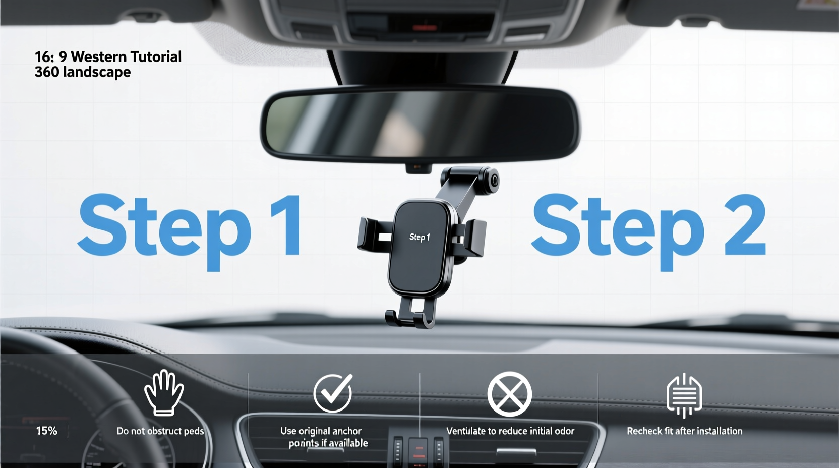 360 Degree Rear View Mirror Phone Mount Buying Guide