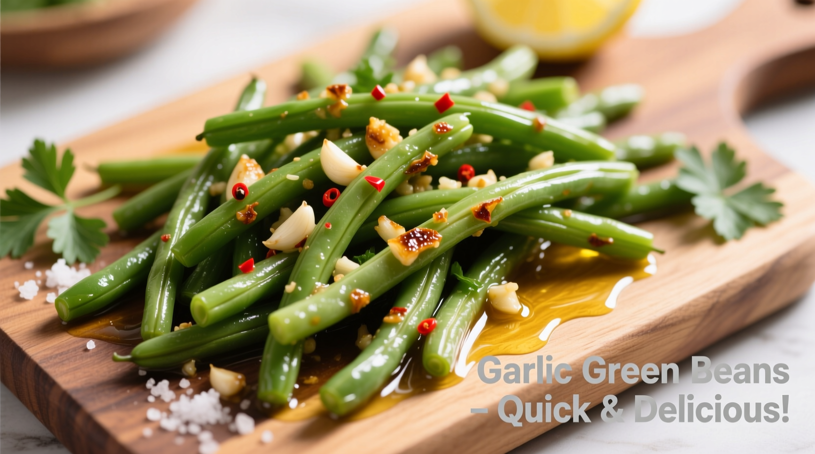 Perfect Garlic Green Beans Recipe in 15 Minutes