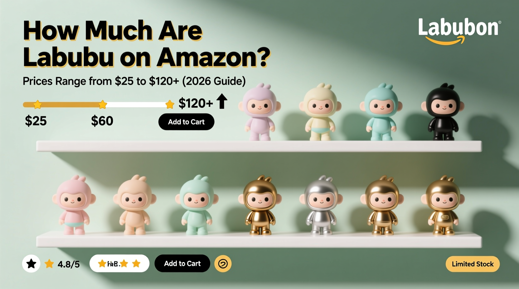 how much are labubu on amazon