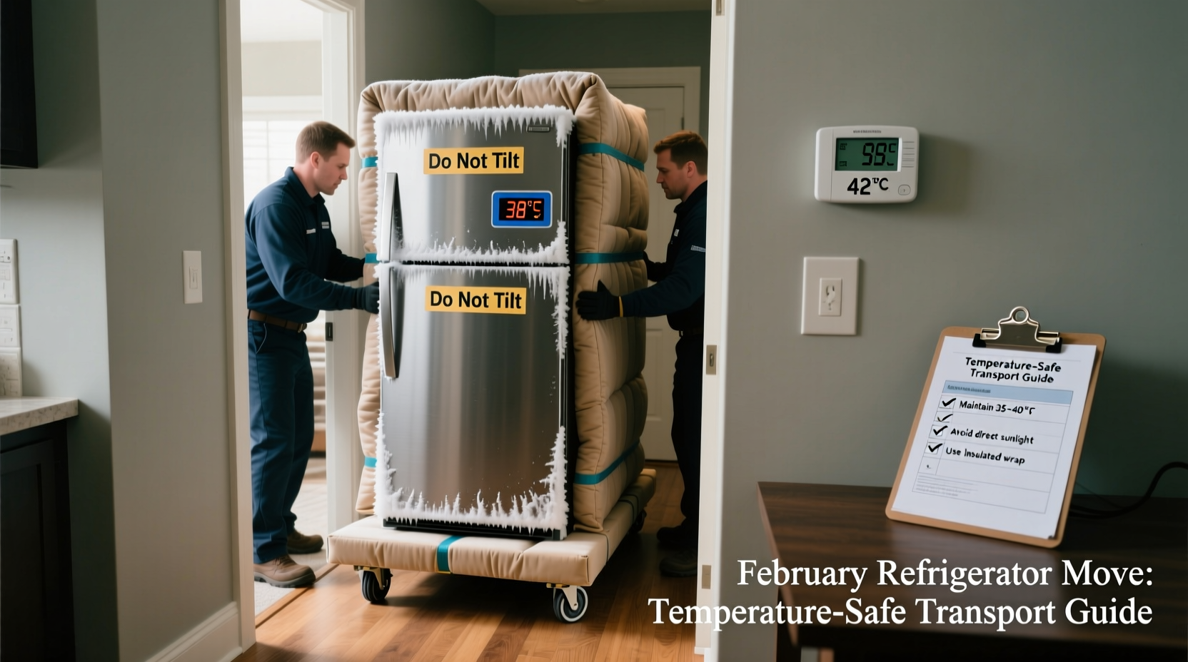 february refrigerator move transport