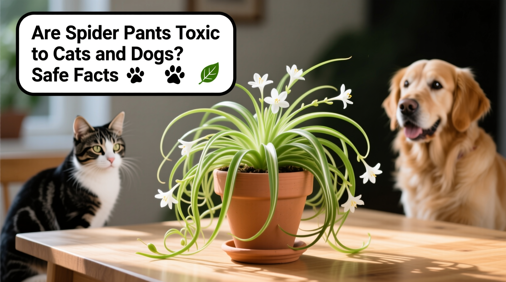 are spider plants toxic to cats and dogs