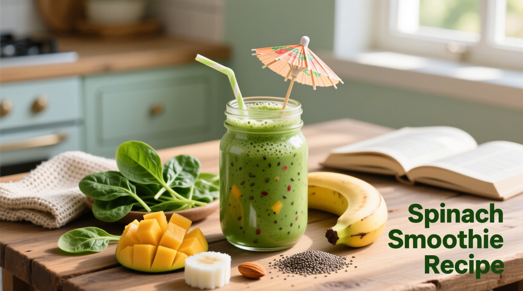 Perfect Spinach Smoothie Recipe: 5-Minute Green Drink That Tastes Good