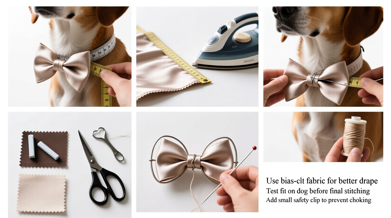 step by step guide to crafting a custom dog bowtie from scratch materials techniques and tips
