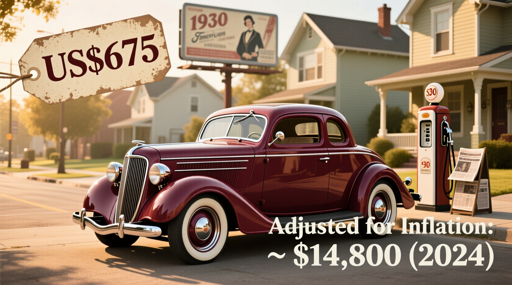 how much was a car in 1930