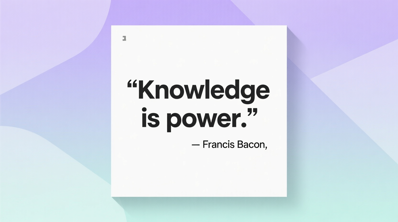 quotes about the power of knowledge