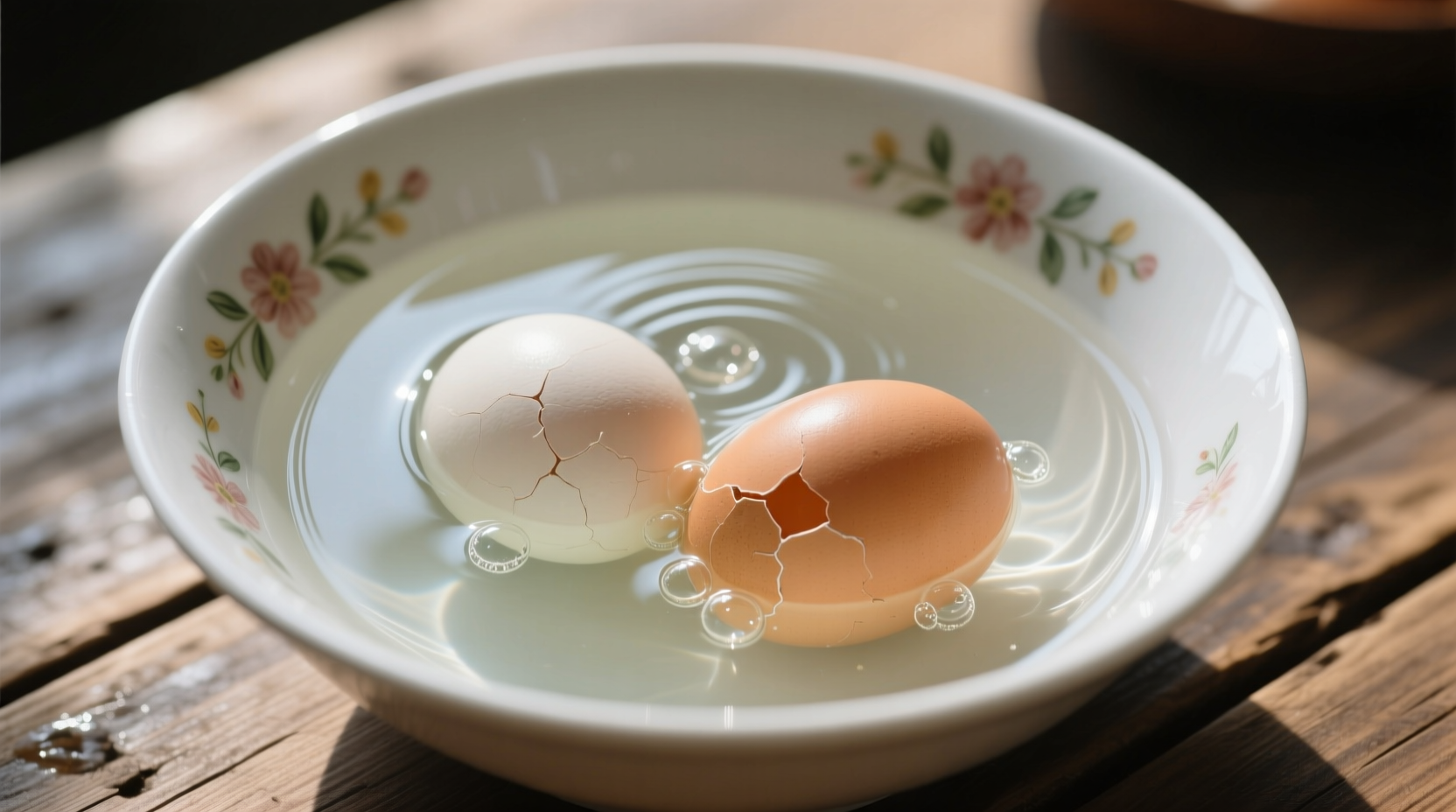 put eggs in a bowl of water to see if theyve gone bad