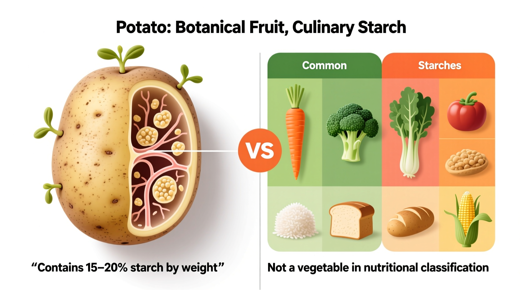 Potato: Vegetable or Starch? The Clear Answer Explained