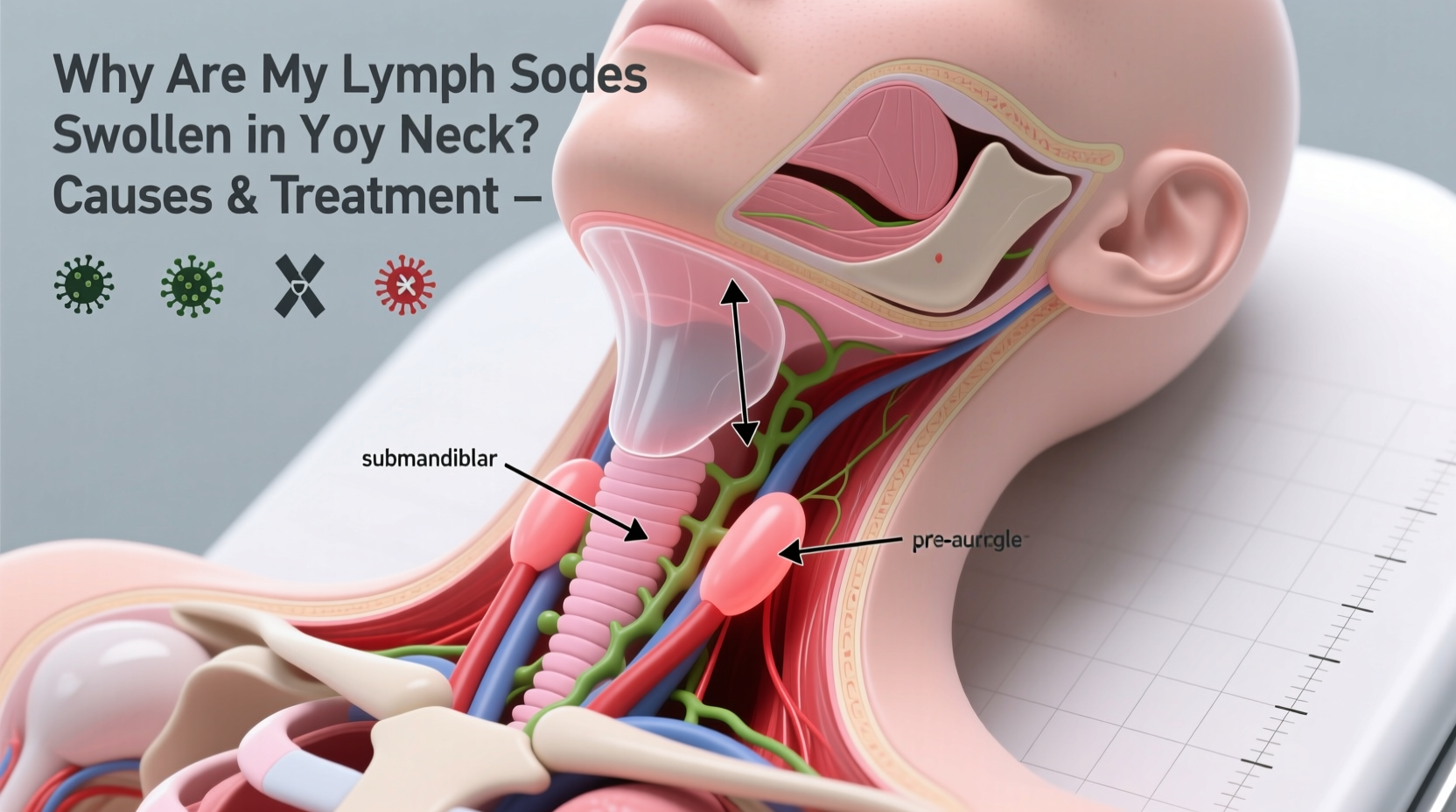 why are my lymph nodes swollen in my neck causes treatment