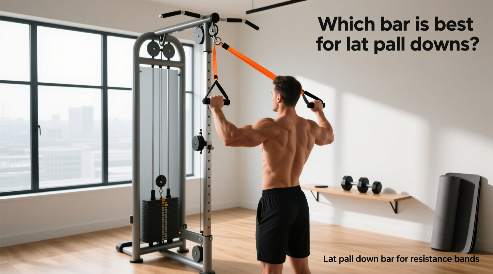 best lat pull down bar for resistance bands