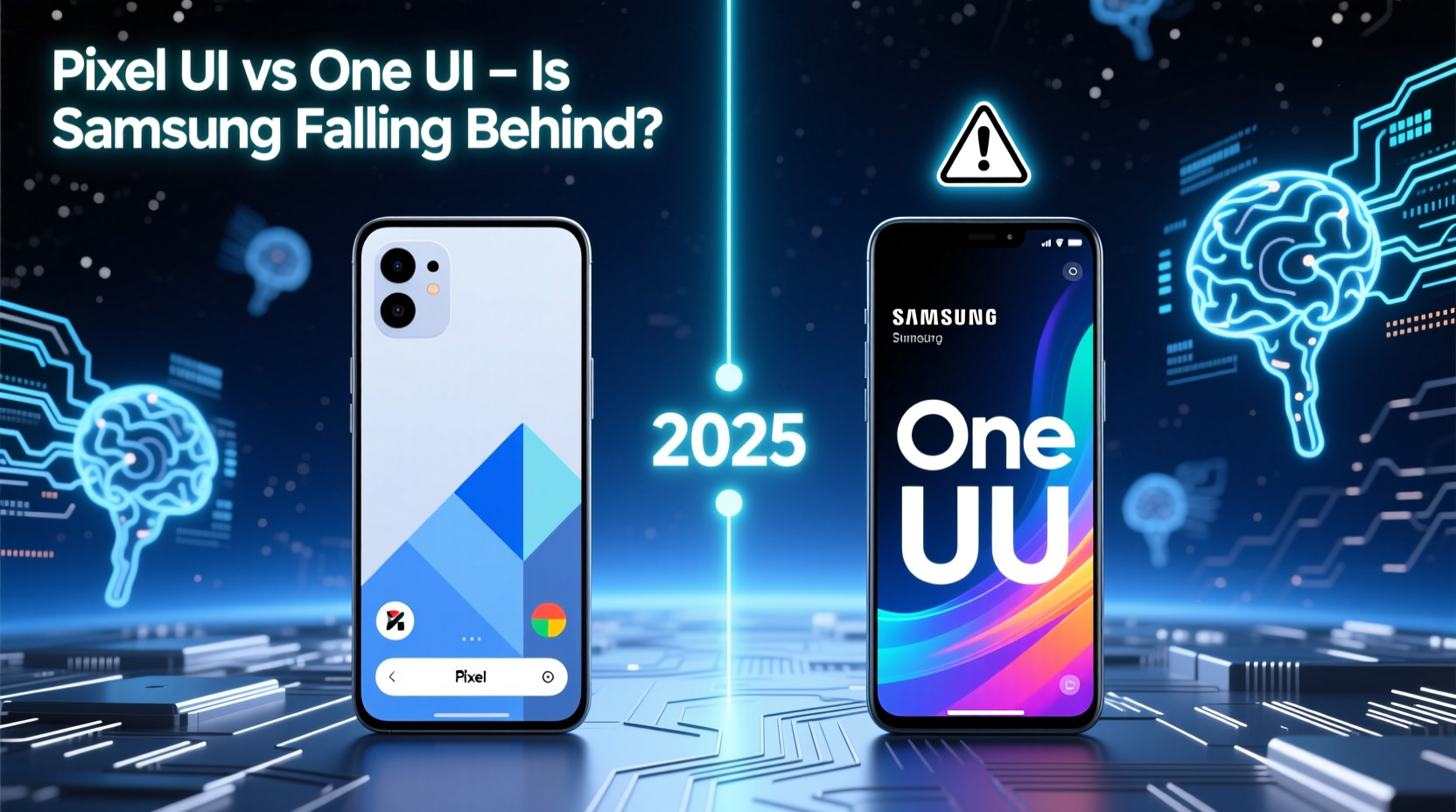 pixel ui vs one ui is samsung falling behind in 2025