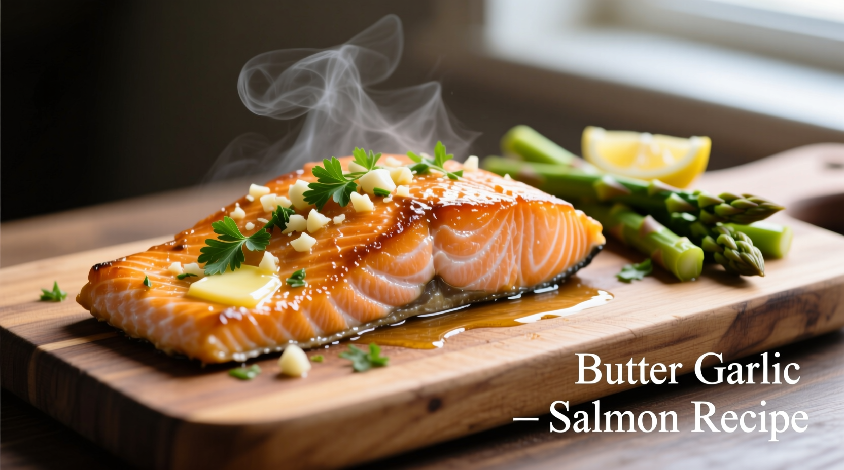 butter garlic salmon recipe