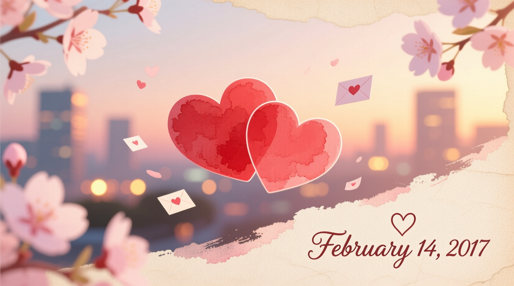 how to do a valentine day card
