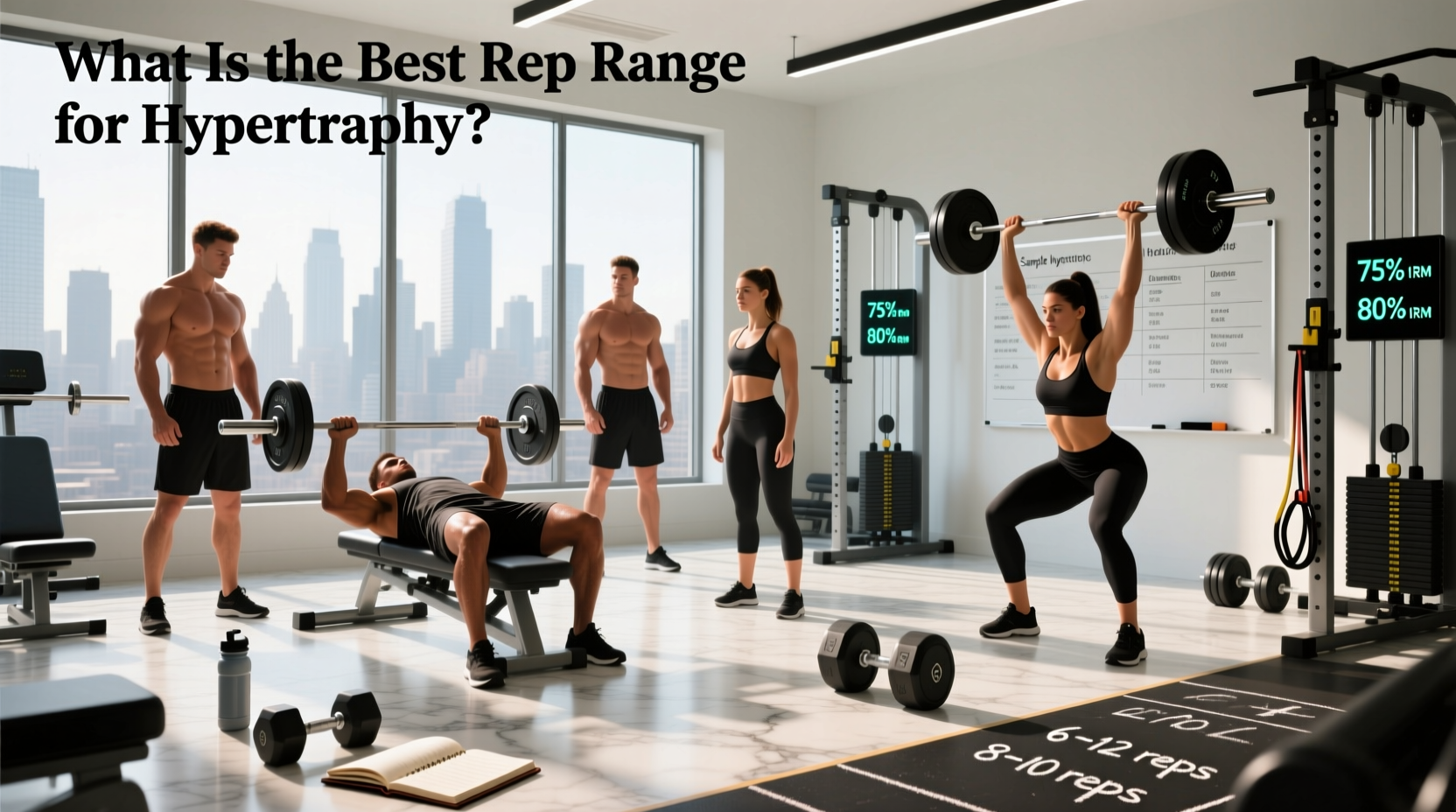 best rep range 1rm for hypertrophy