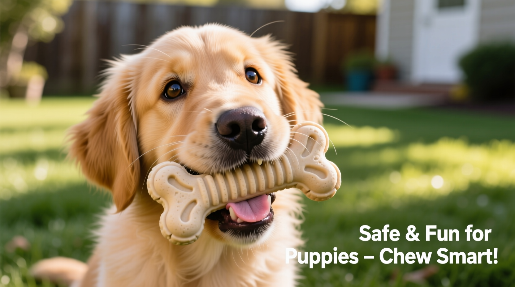 choosing the best thing for a puppy to chew on safely and enjoyably