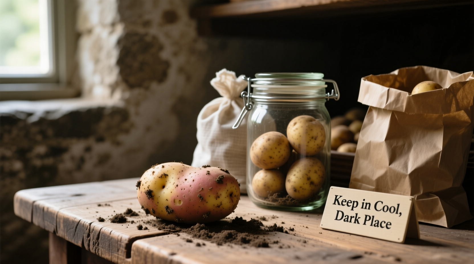 how to preserve a potato