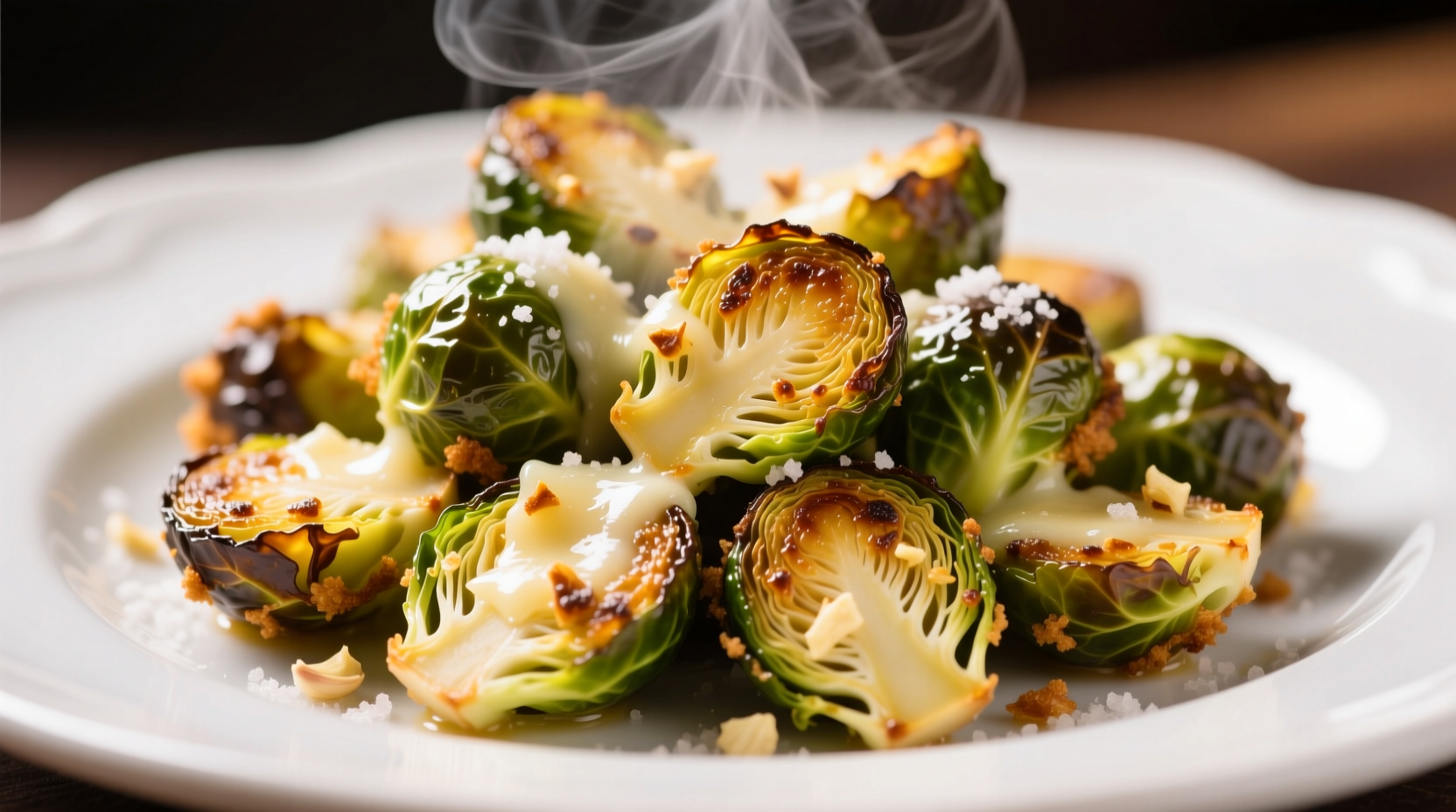 Brüssel Sprouts mit Knoblauch und Parmesan: Perfektes Rezept