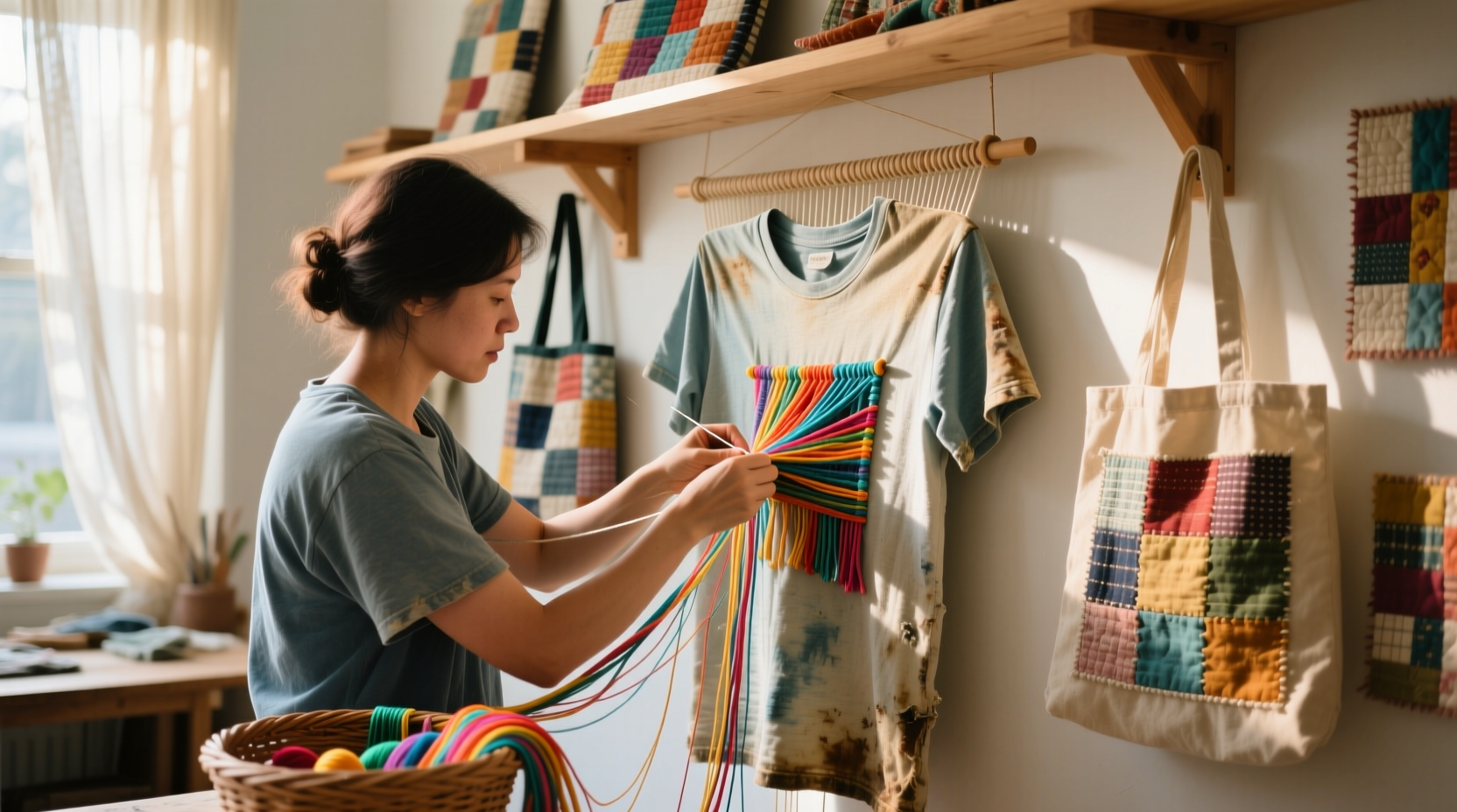 what to do with old t shirts