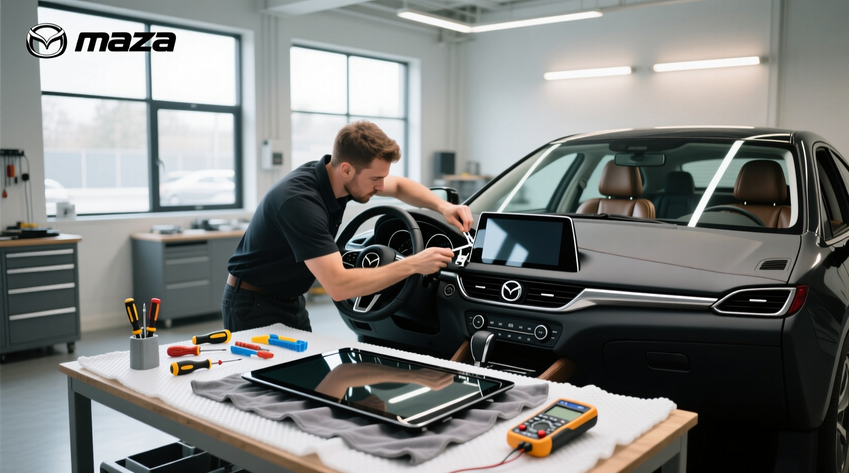 How to Replace Mazda 3 Infotainment Screen & Upgrade Options