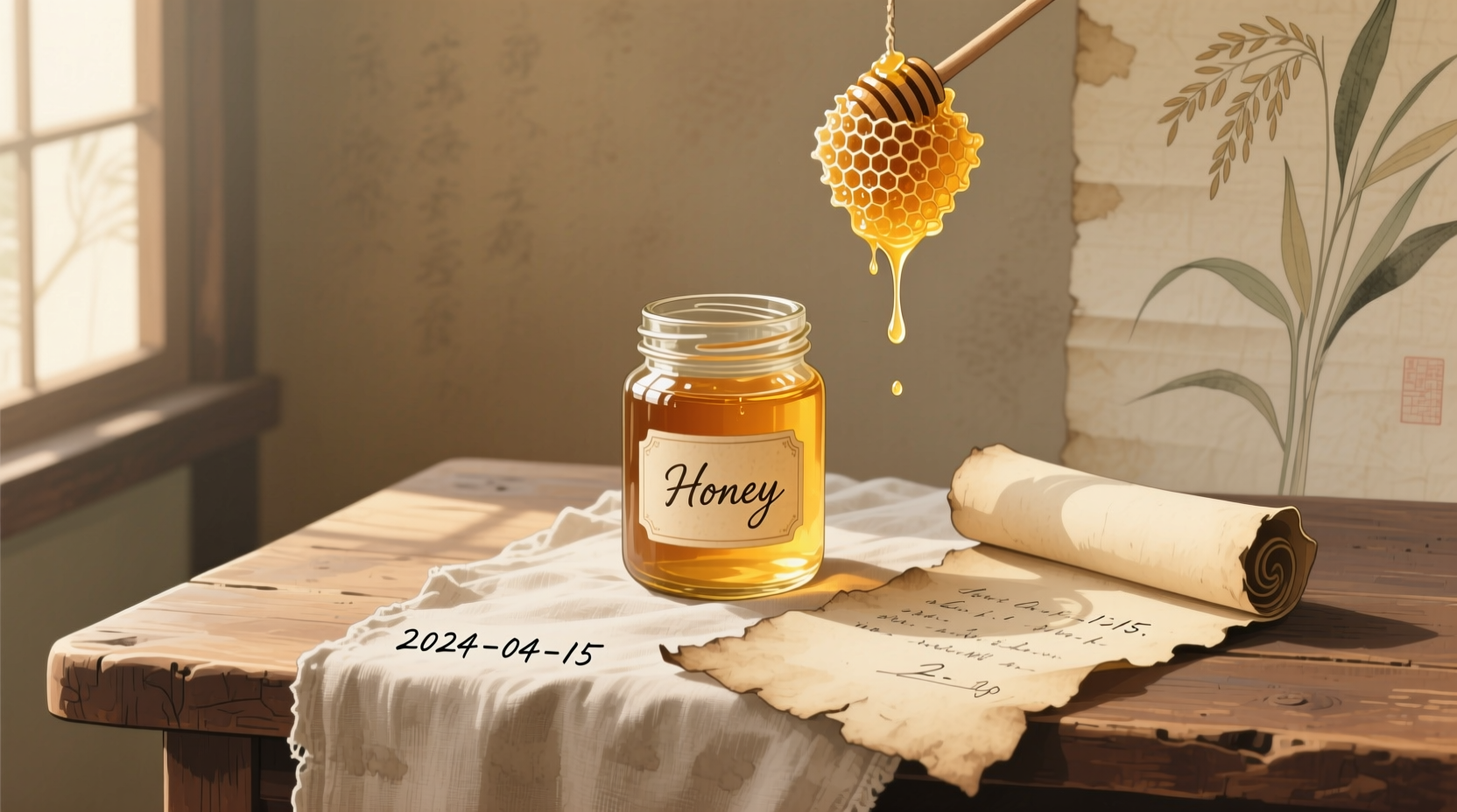 date and honey