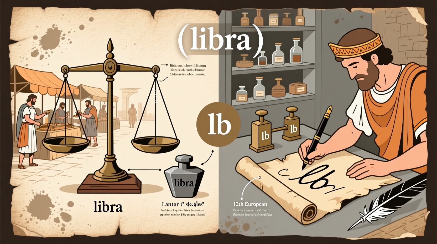 why is a pound called lb origin historical reasons explained