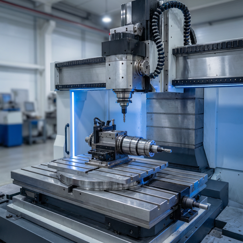 5-Axis CNC Machine Comparison: Trunnion Table, Swivel Head, and Hybrid Configurations
