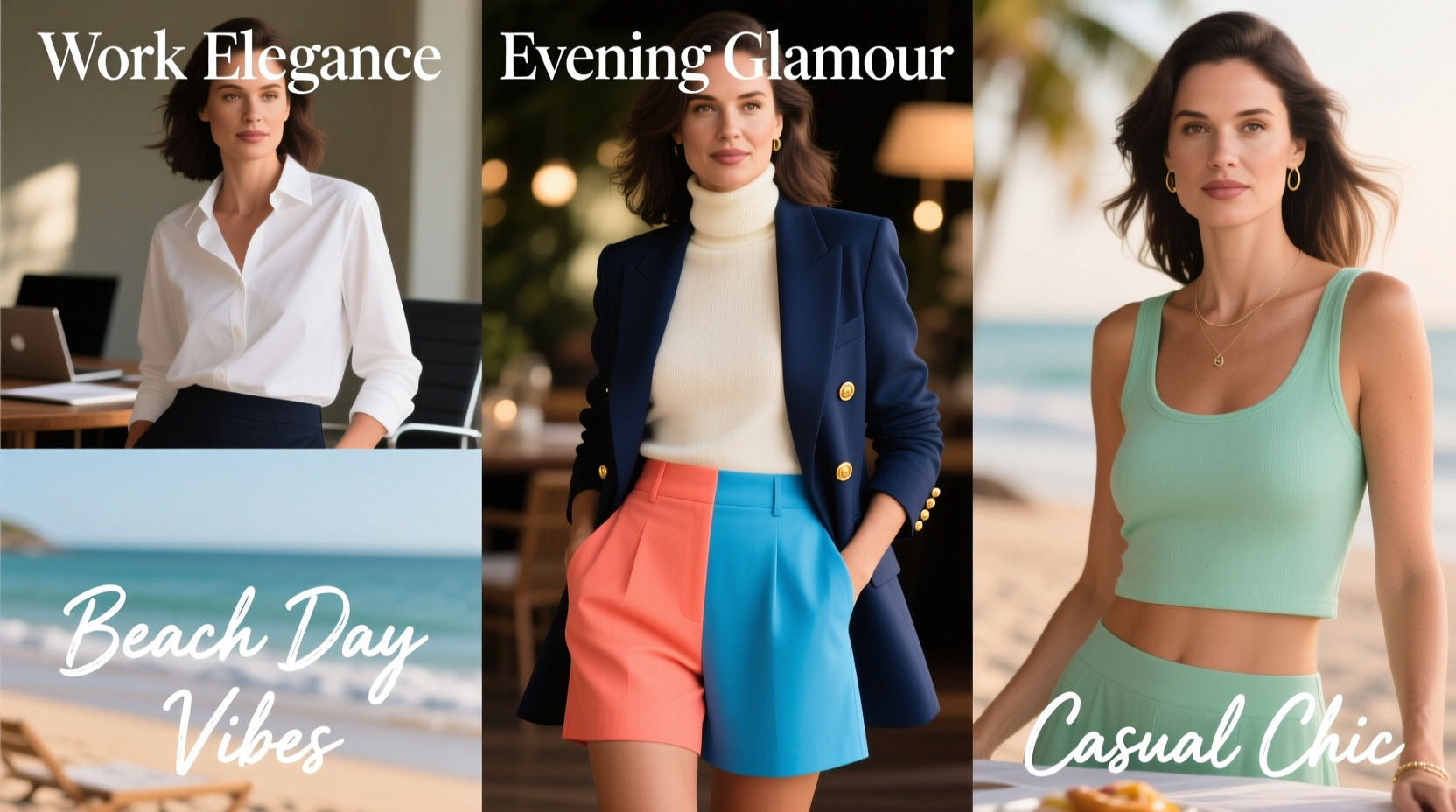 effortless style how to pair color block shorts with tops for every occasion