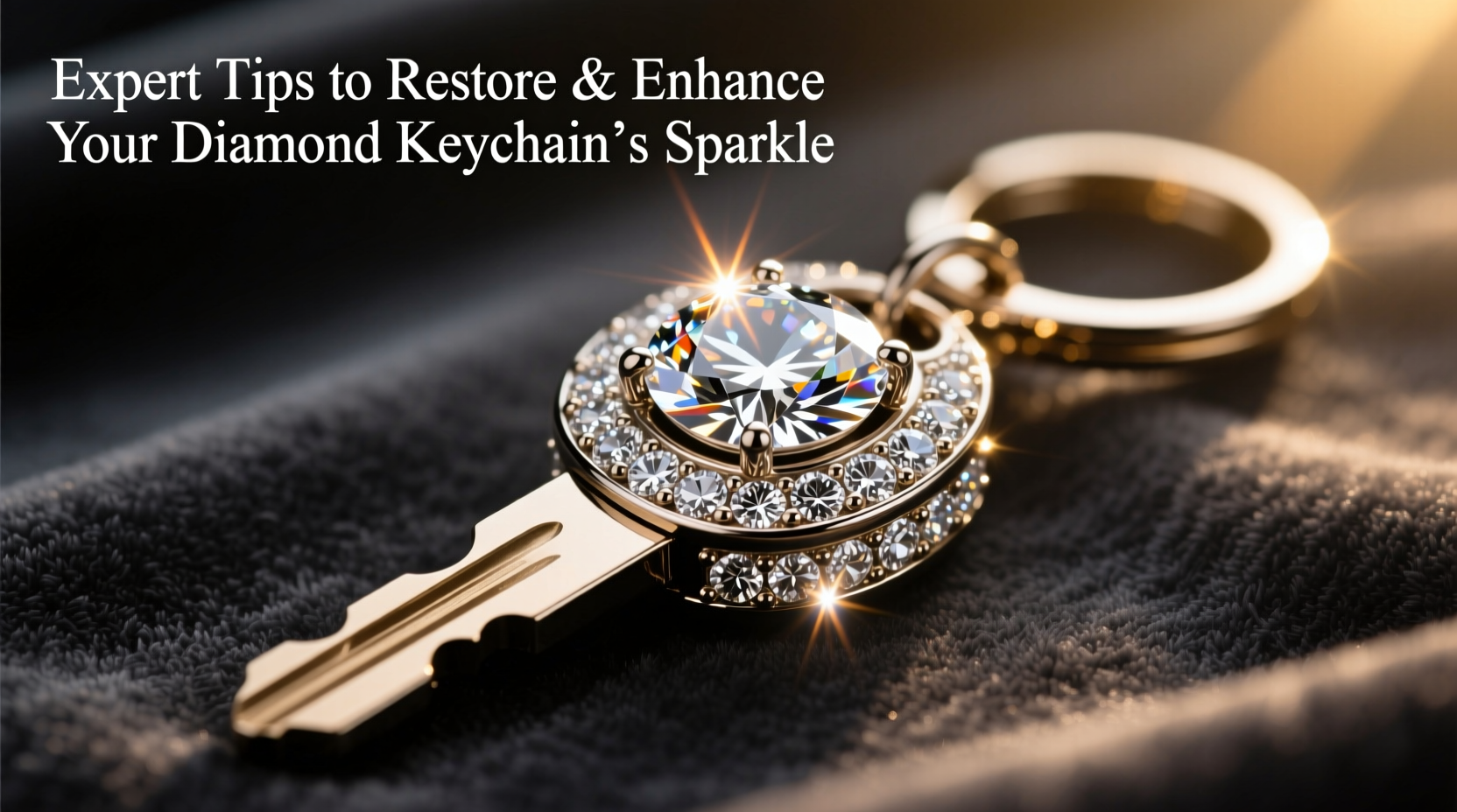 expert tips to restore and enhance the sparkle of your diamond car key chain