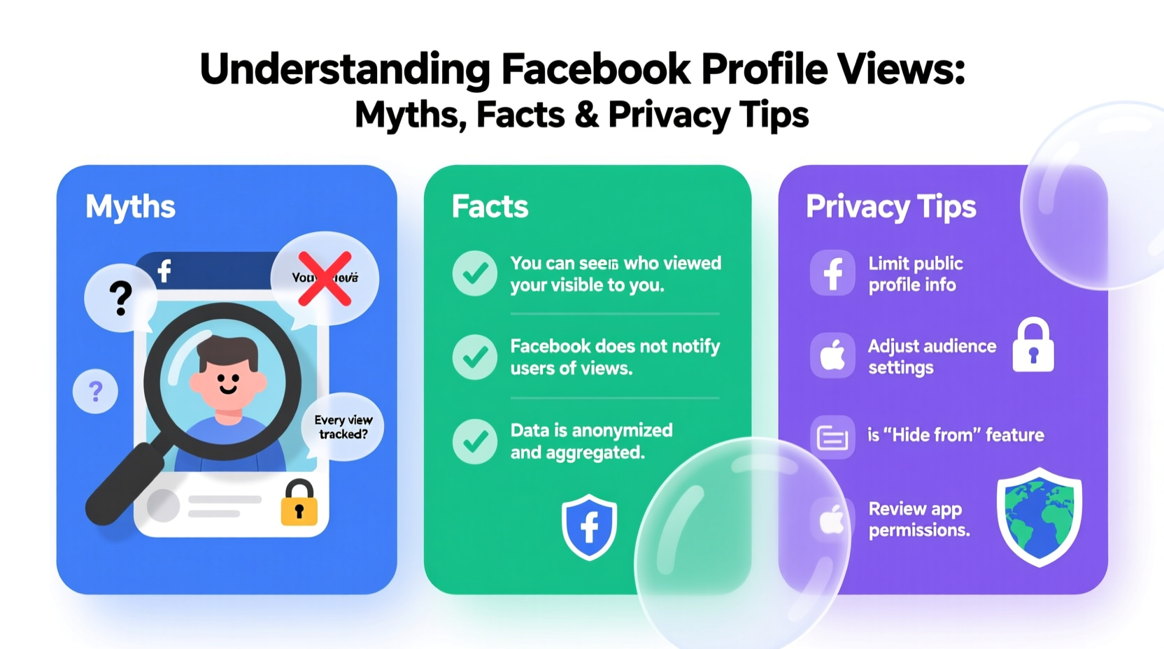how to understand facebook profile views myths facts and privacy tips