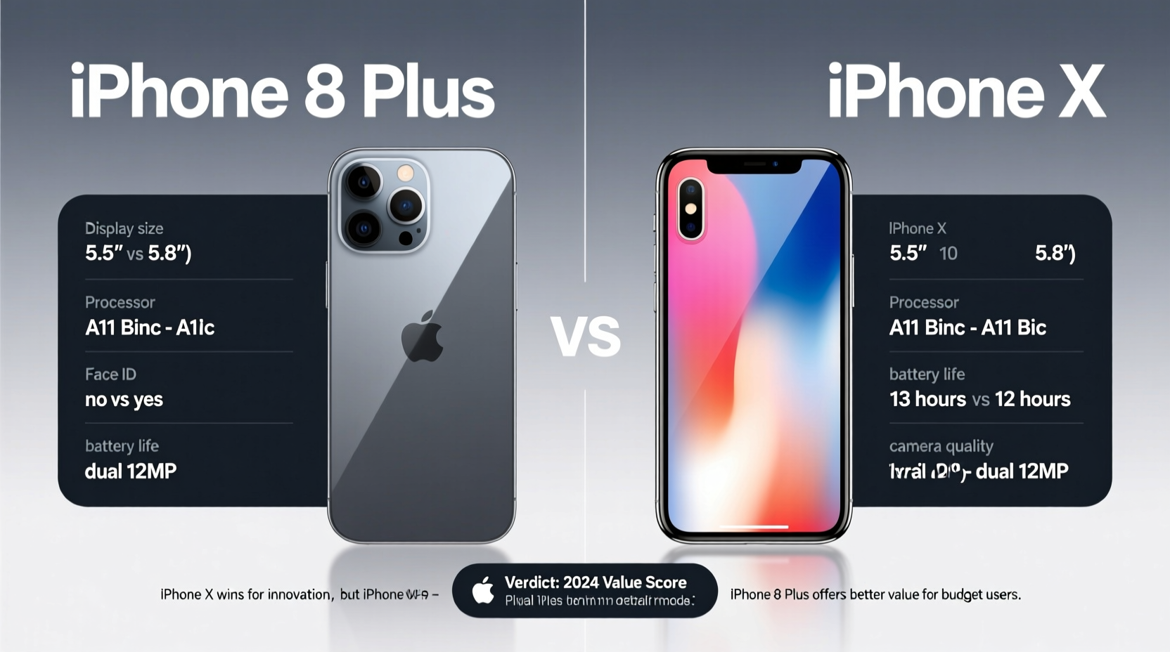iphone 8 plus vs iphone 10 is the x still worth it in 2024
