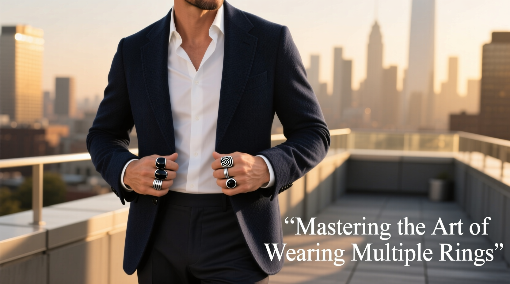 Multiples Rings Style Mastering The Art Of Wearing Multiple Rings For Men Style Tips And ...