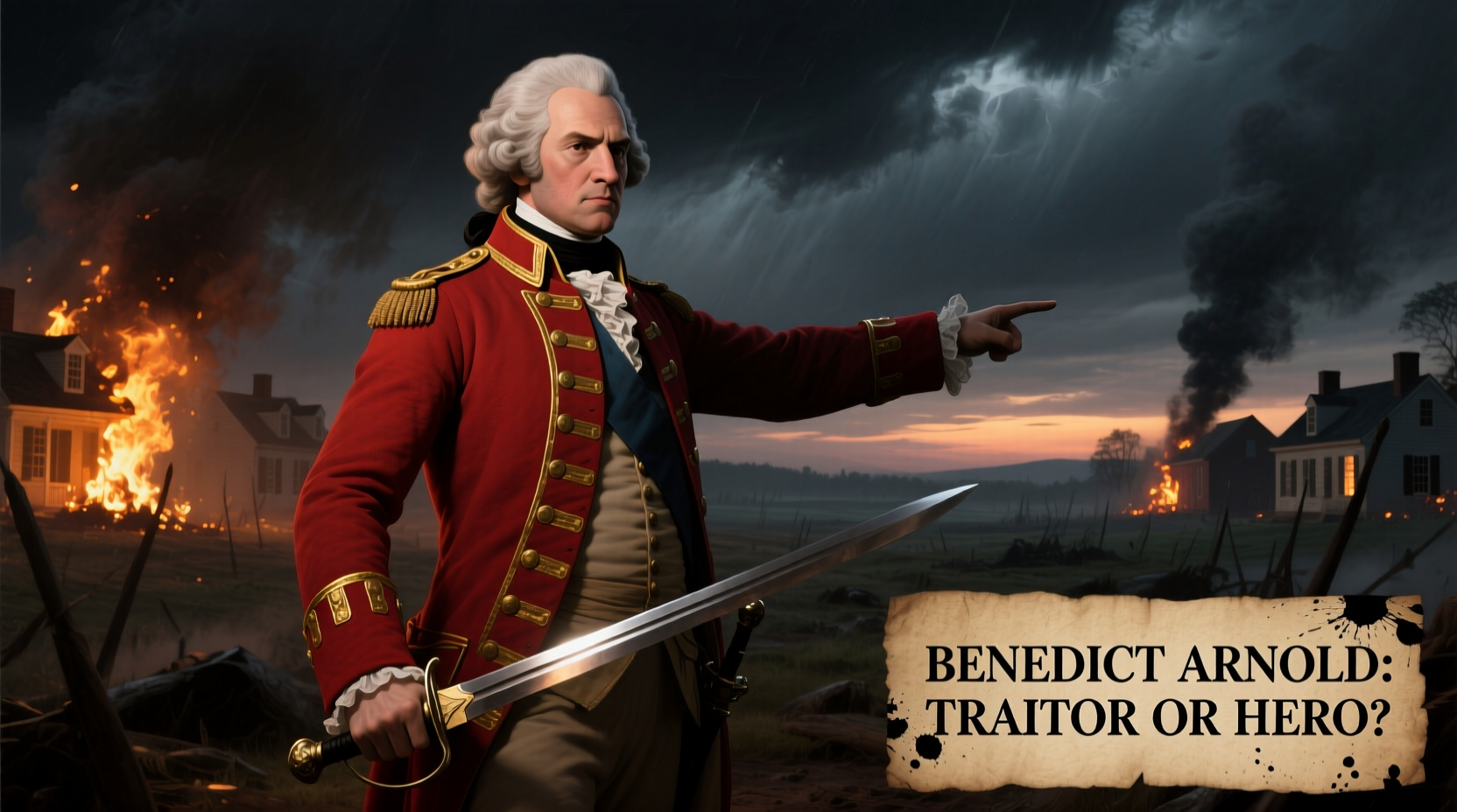why is benedict arnold famous traitor hero more