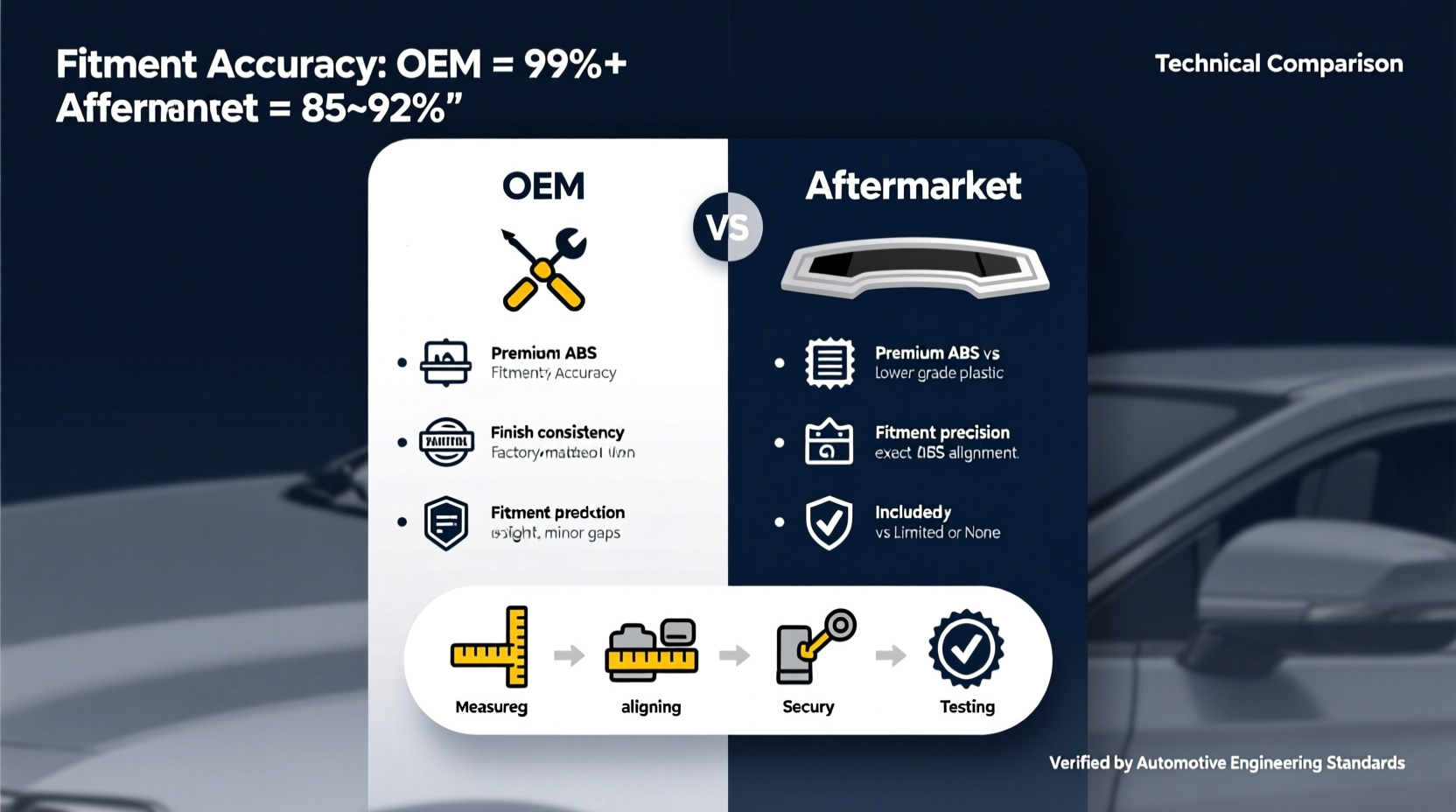 oem vs aftermarket stream dash trim