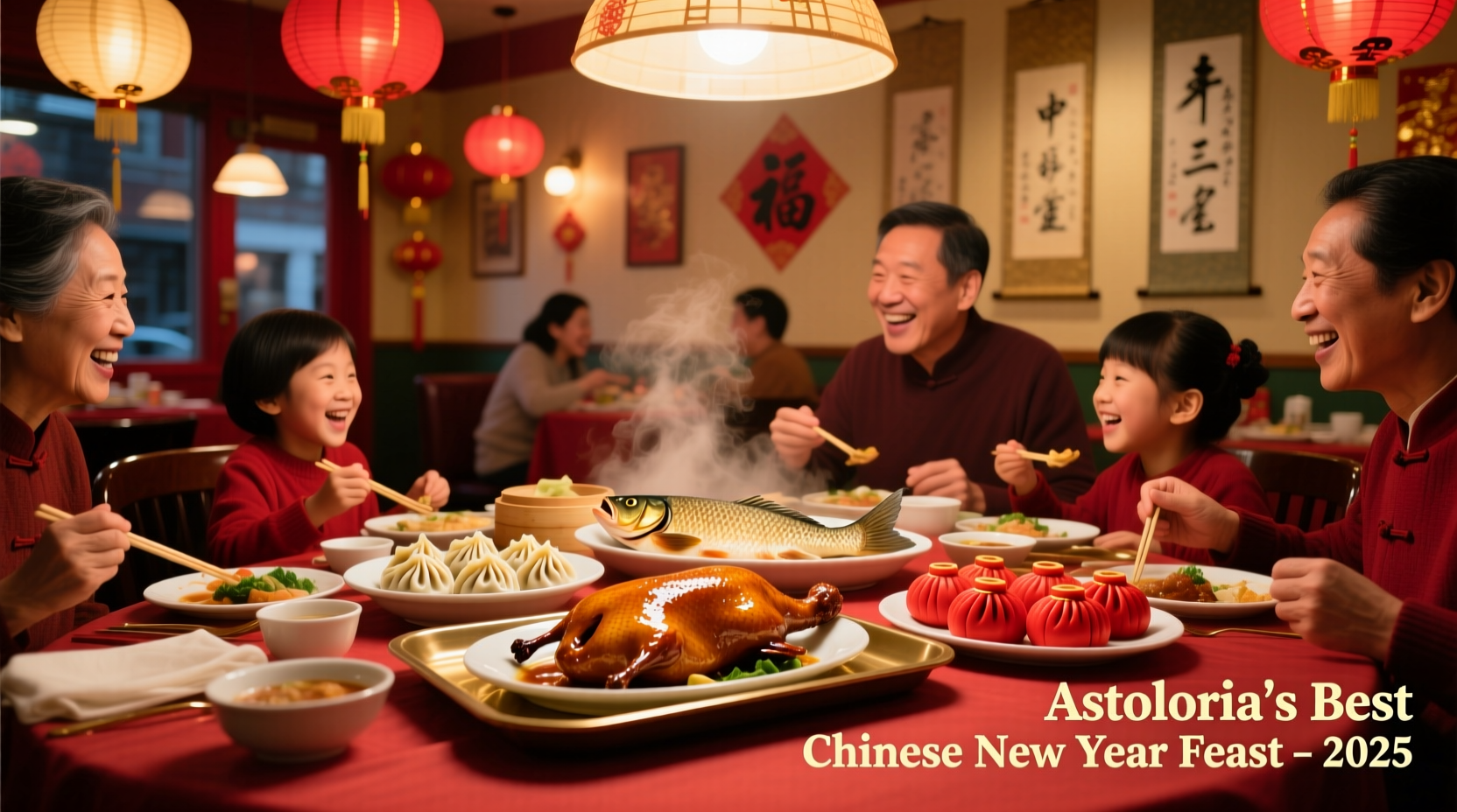 where to get dinner for chinese new year in astoria