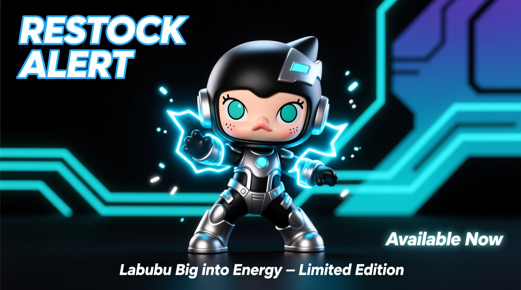 when will popmart restock labubu big into energy