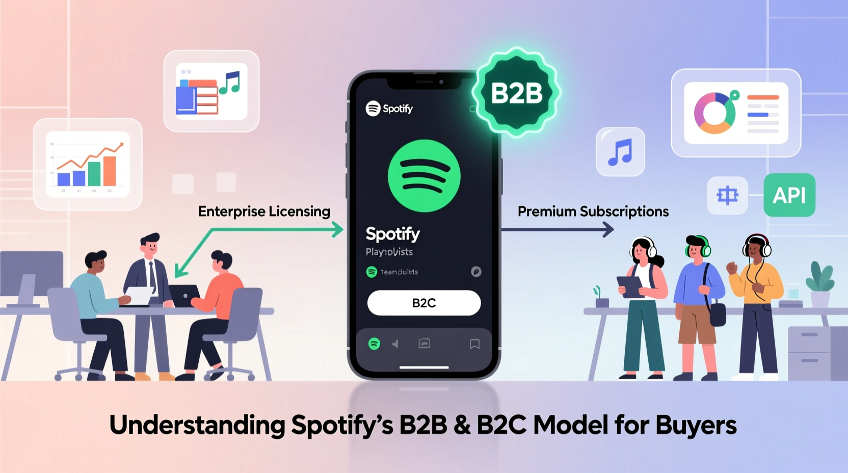 is spotify b2b or b2c