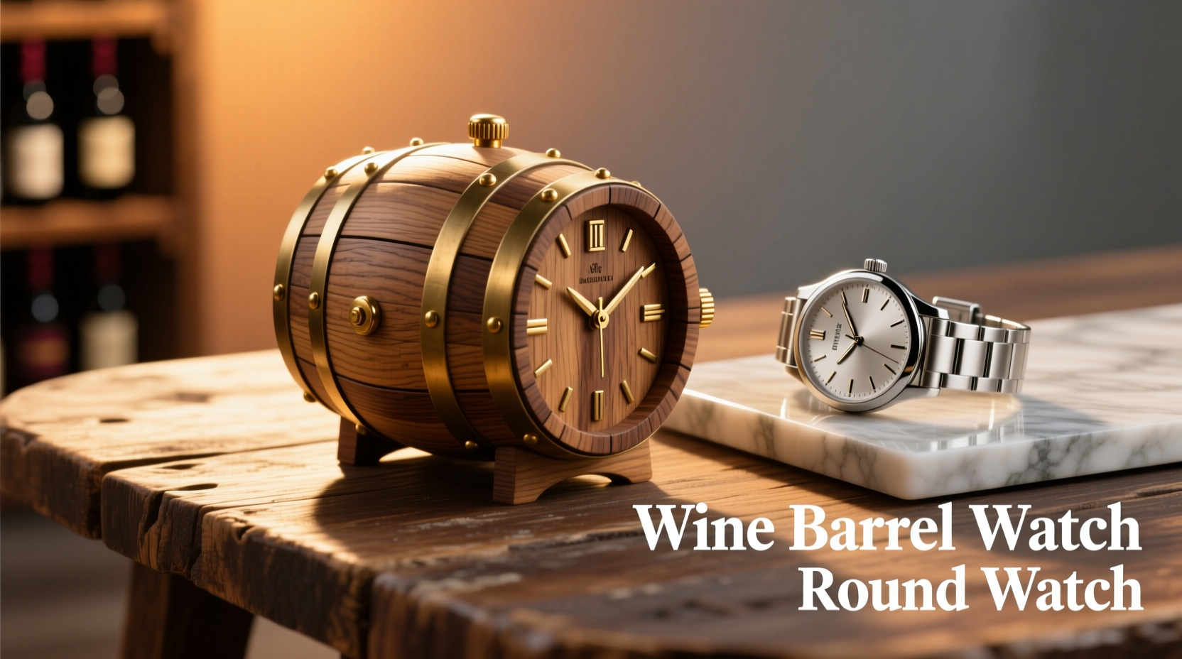 wine barrel watch vs round watch is the unique shape worth it