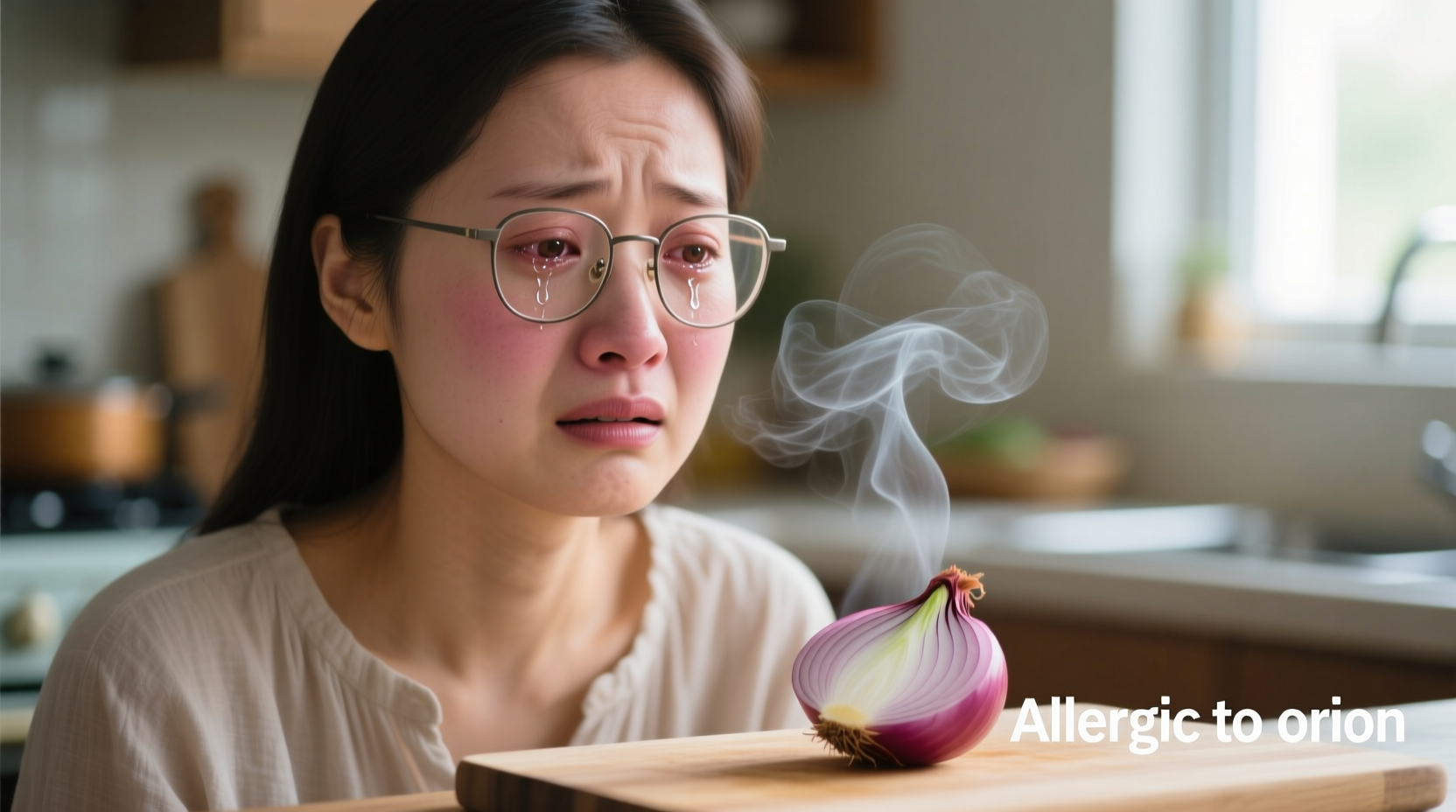 allergic to onion