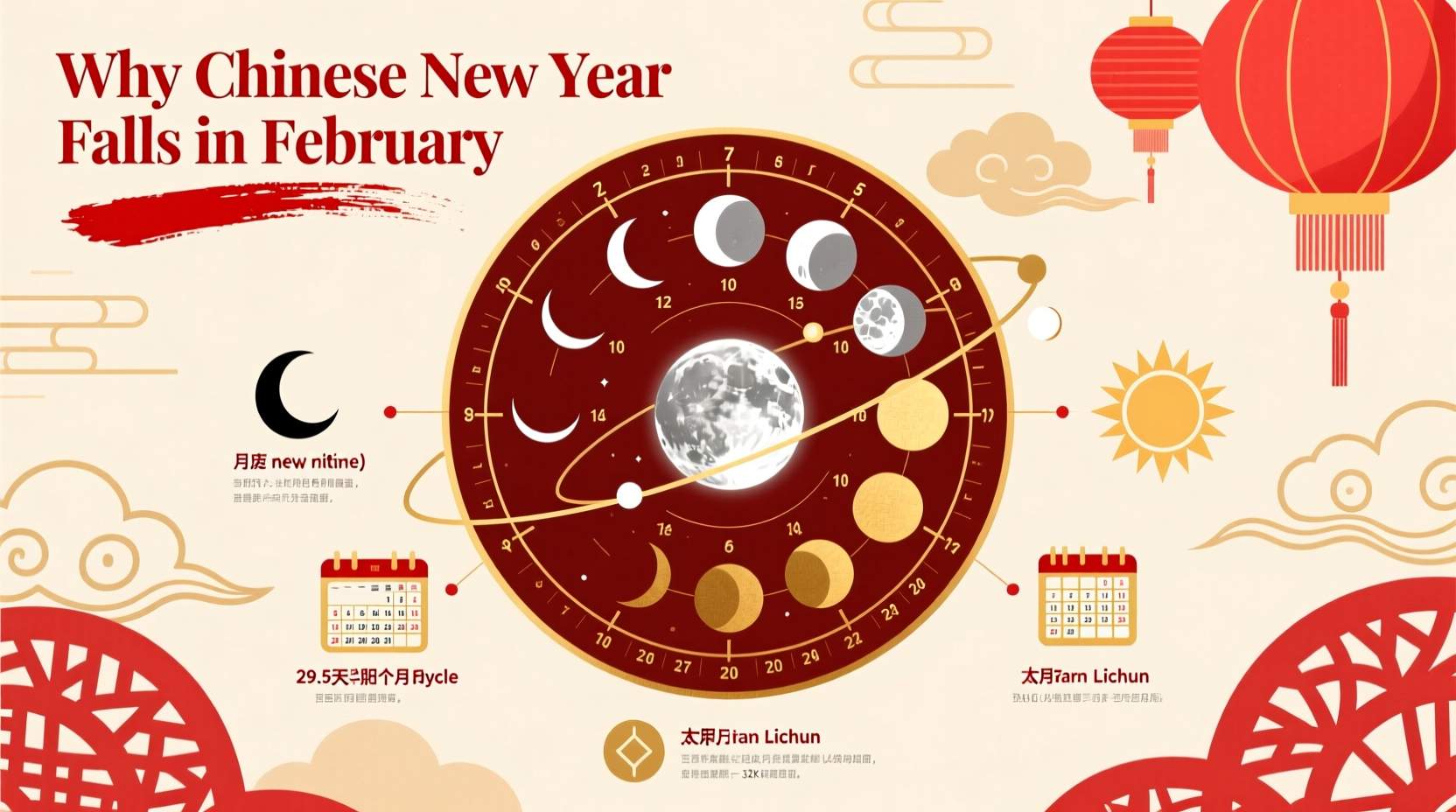 why do the chinese celebrate new year in february