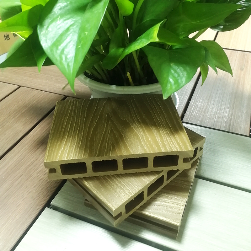 建筑材料 木塑复合实心地板 花园木塑板 户外地板