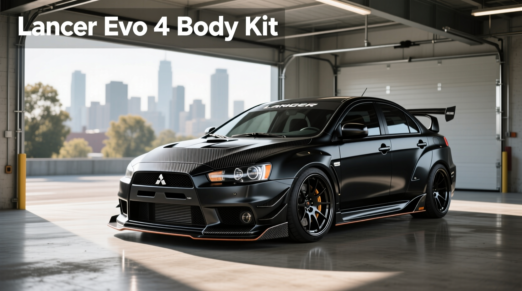 How to Choose a Lancer Evo 4 Body Kit and Carbon Fiber Hood